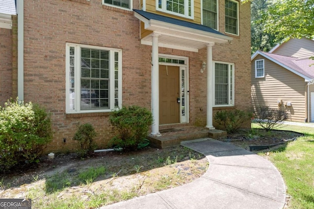 view of property entrance