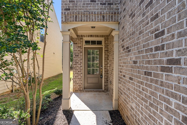 view of property entrance