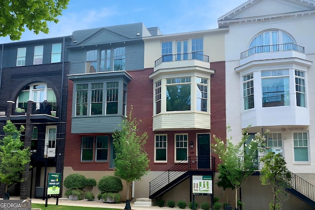 view of townhome / multi-family property