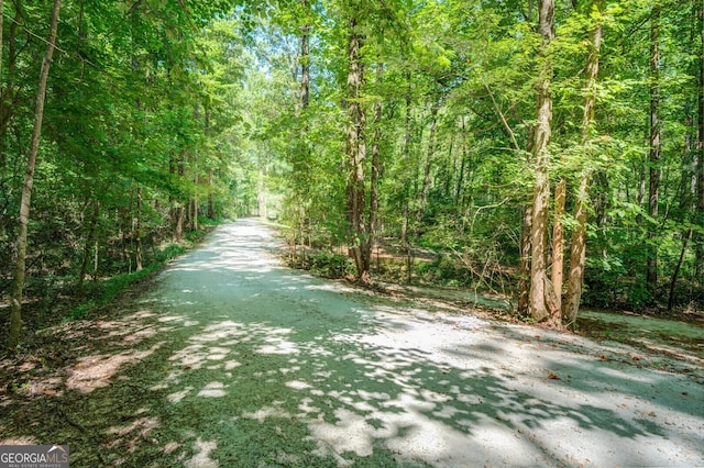 view of road