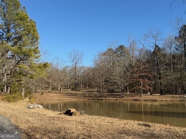 view of nature featuring a water view