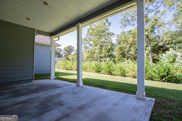 view of patio