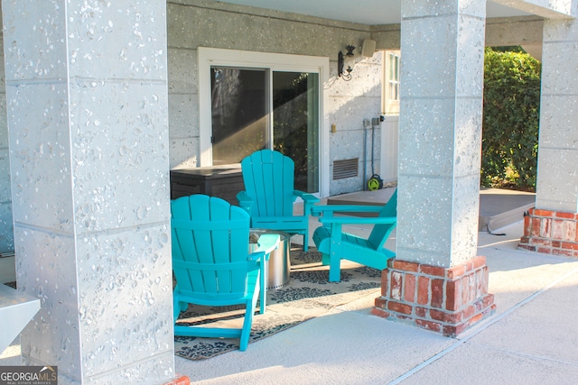 view of patio