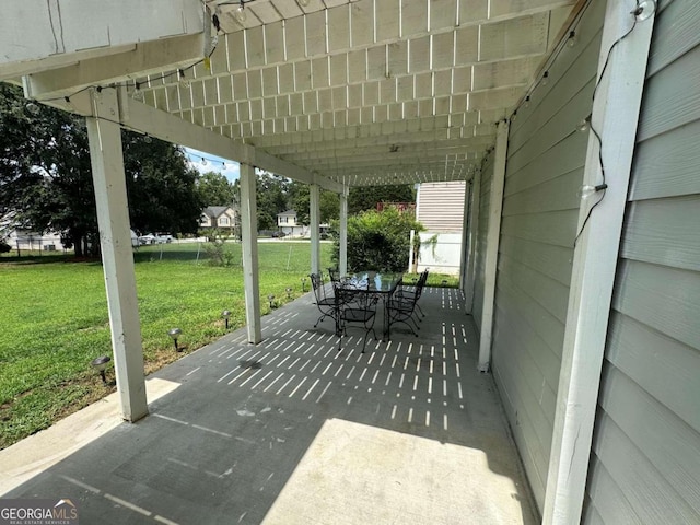 view of patio / terrace