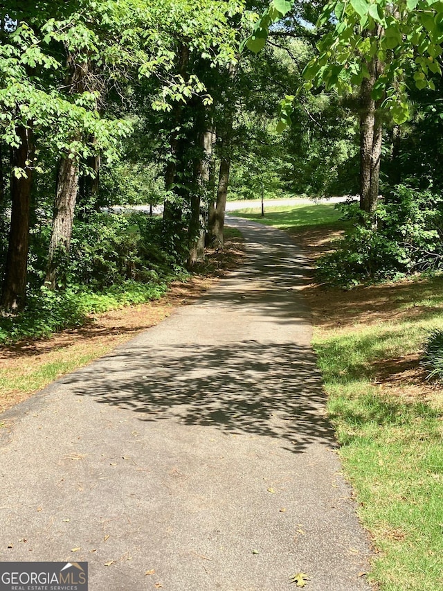 view of road