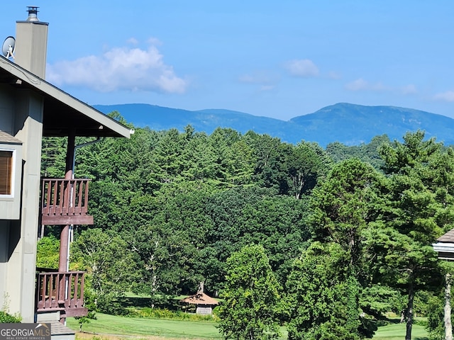 property view of mountains