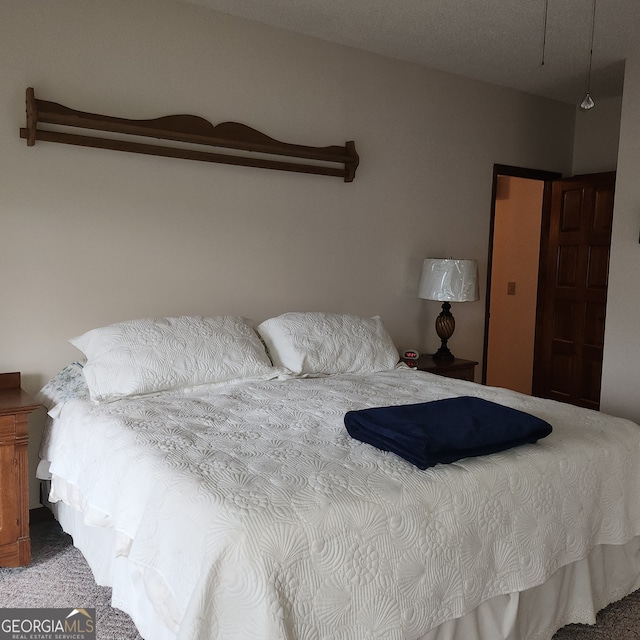 bedroom featuring carpet floors