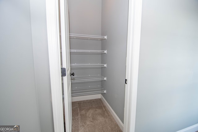 view of closet