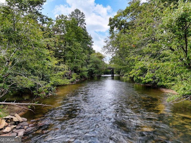 property view of water