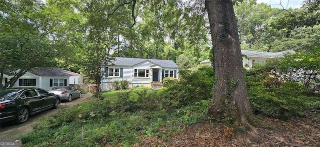 view of ranch-style house