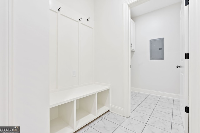 carpeted spare room featuring lofted ceiling