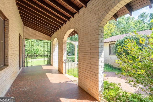 view of patio