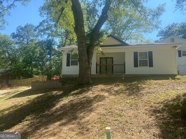 view of back of house