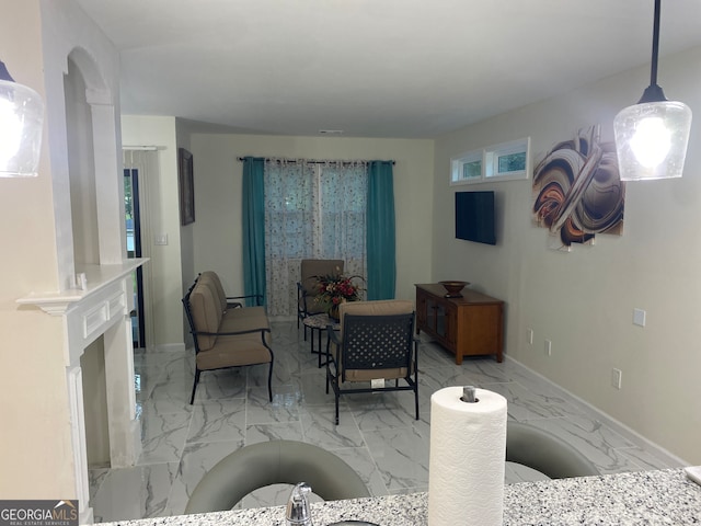 view of living room