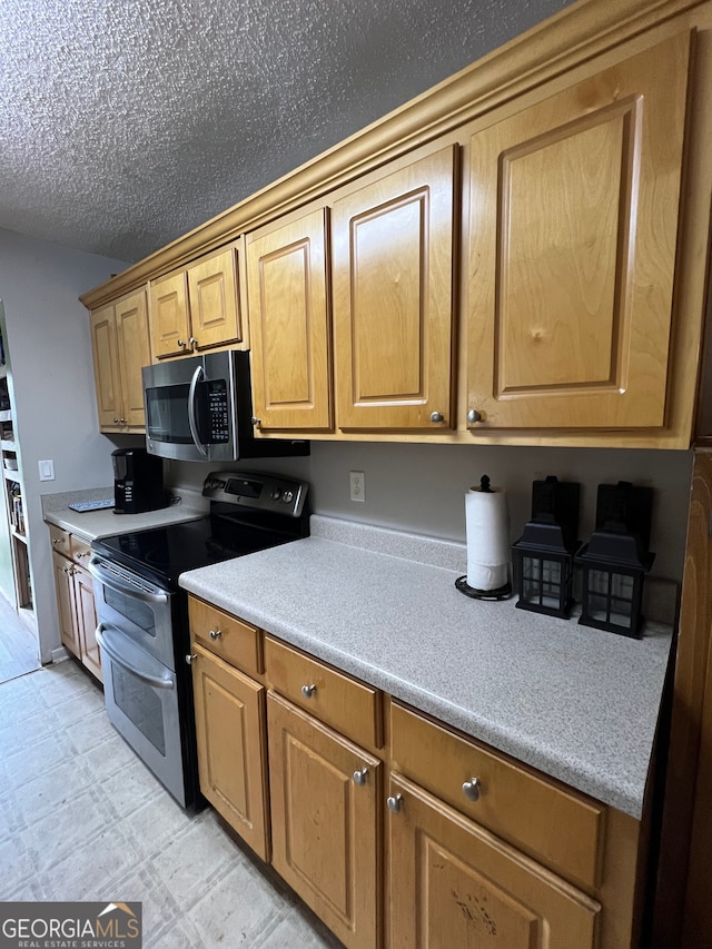 kitchen featuring appliances with stainless steel finishes