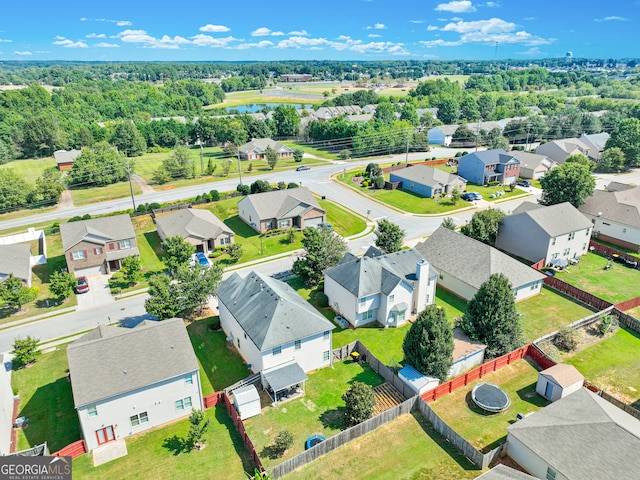 aerial view