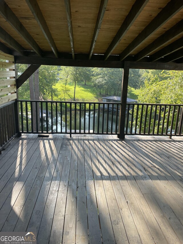 view of deck