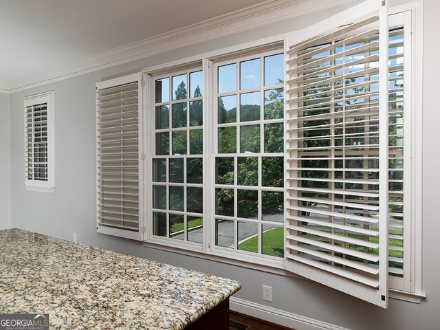 room details with ornamental molding