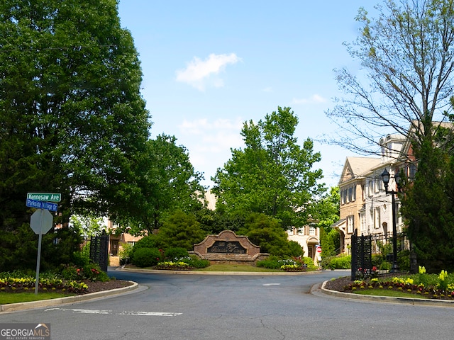 view of street