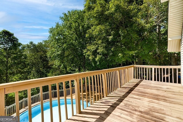 view of deck