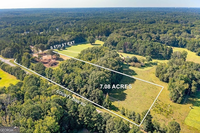 3000 S 6th Street Ext, Griffin, GA 30224 - view of property location with property boundaries highlighted