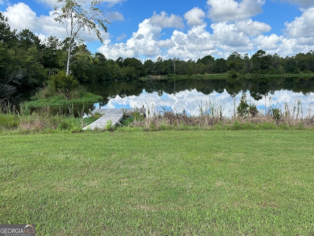 view of water feature