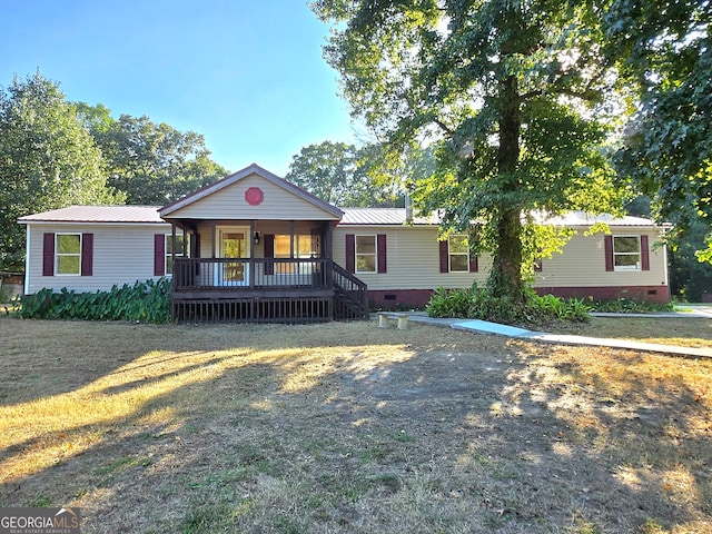 view of front of house