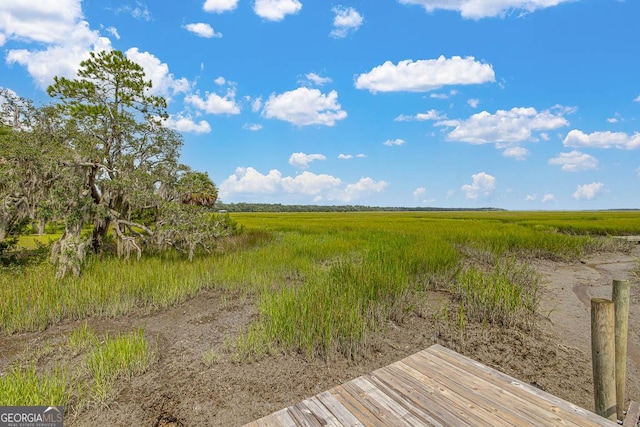 view of nature featuring a rural view