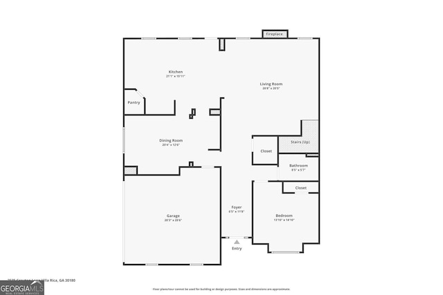 view of layout