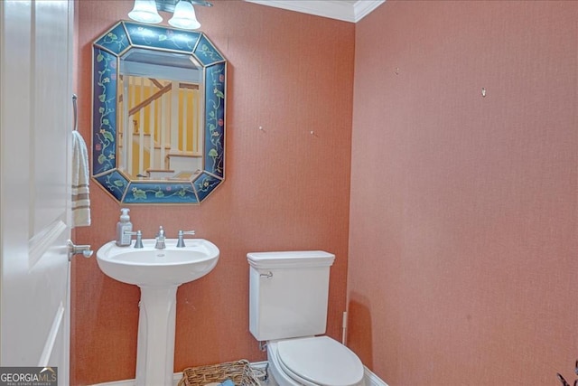 bathroom with toilet