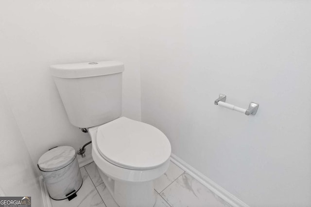 bathroom with toilet