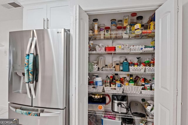 view of pantry