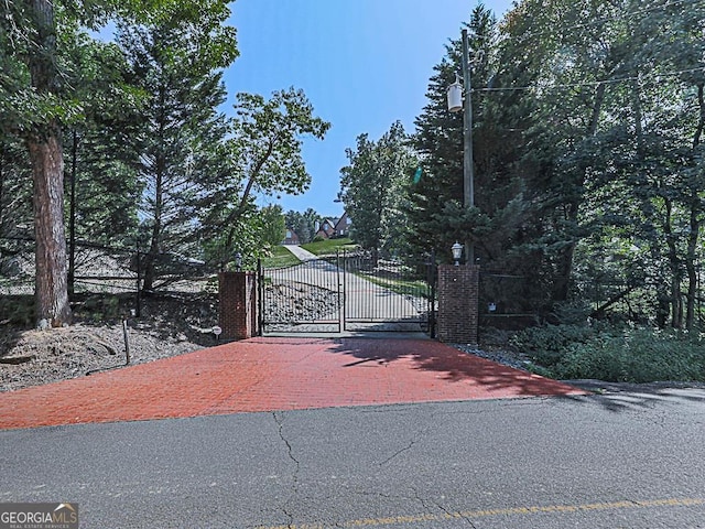gate with fence