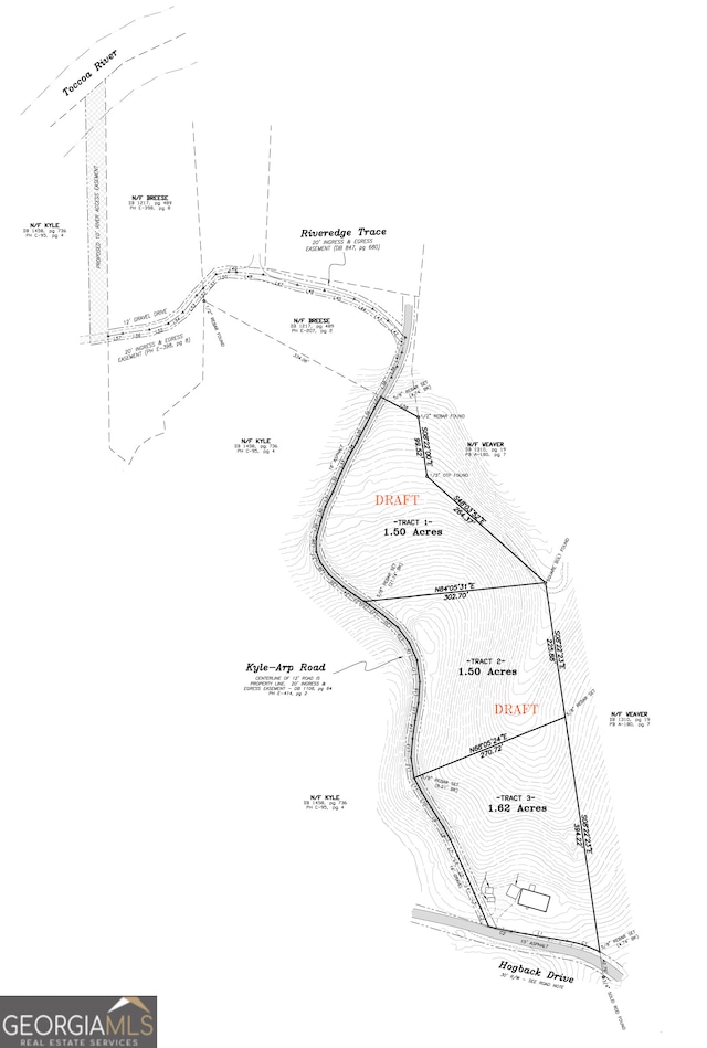 TRACT1 Kyle-Arp Rd, Blue Ridge GA, 30513 land for sale