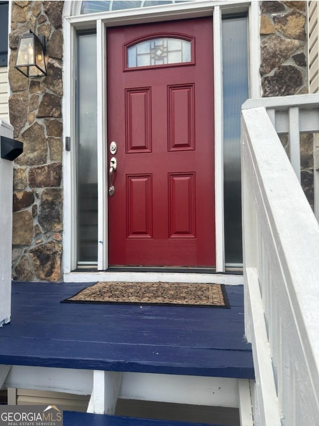 view of property entrance