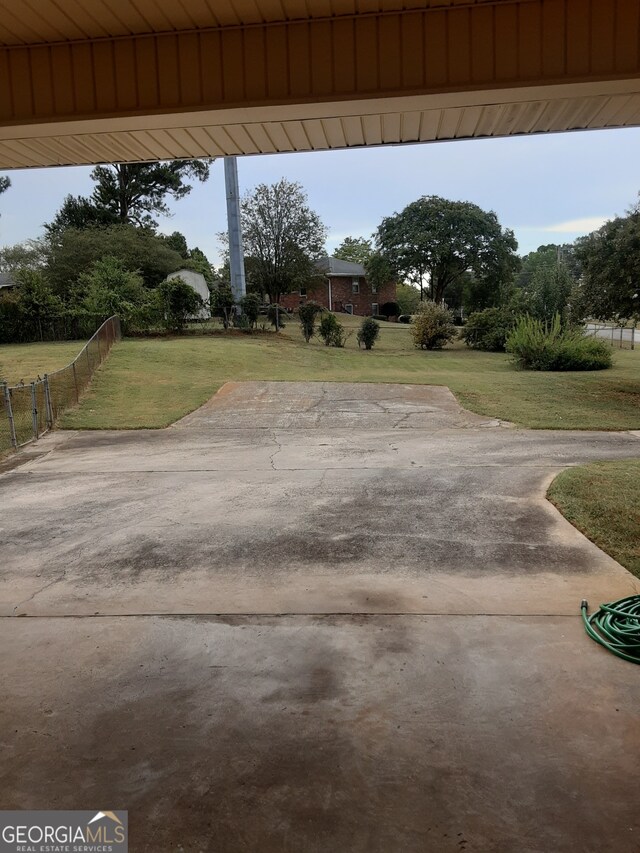 view of patio