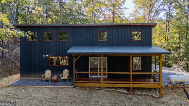 view of rear view of property