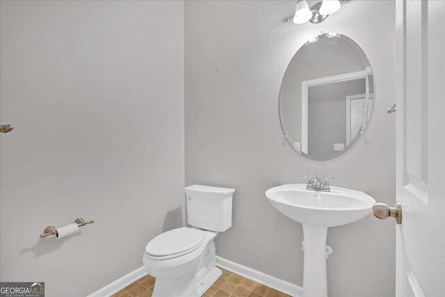 bathroom with toilet