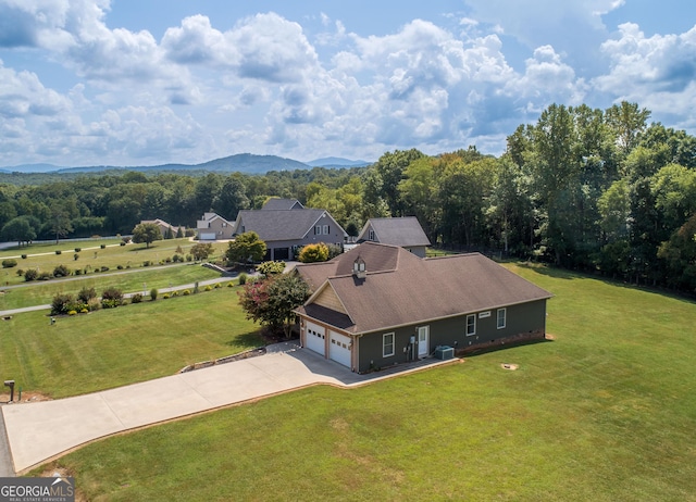 199 Colonsay Trce, Blairsville, GA 30512 - birds eye view of property featuring a mountain view and a forest view