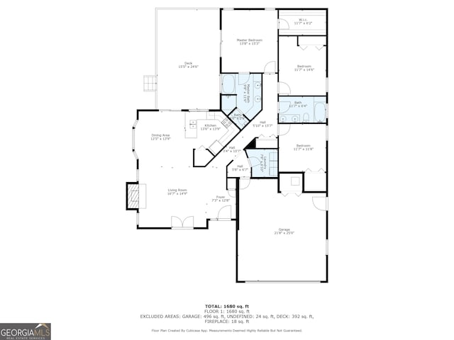 199 Colonsay Trce, Blairsville, GA 30512 - view of layout