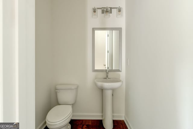 2029 Memorial Dr Unit 34, Atlanta, GA 30317 - half bath with toilet and baseboards