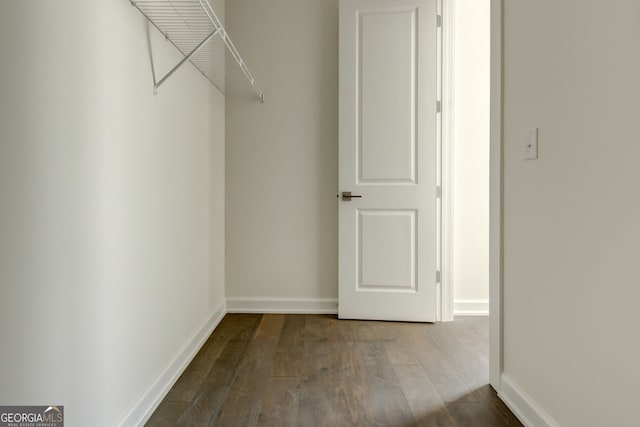 2029 Memorial Dr Unit 34, Atlanta, GA 30317 - walk in closet featuring wood finished floors