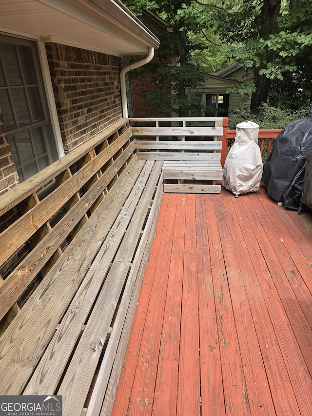 view of deck
