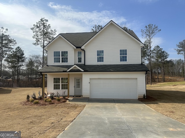 32 Joseph Ln, Hartwell, GA 30643 - traditional home with concrete driveway and a garage