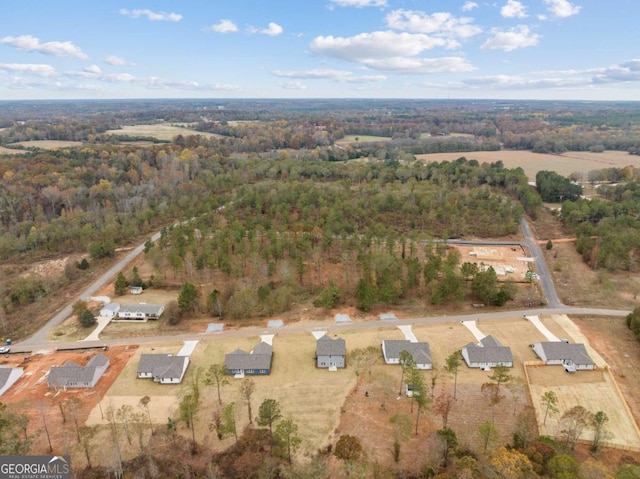 32 Joseph Ln, Hartwell, GA 30643 - aerial view of property and surrounding area featuring a forest