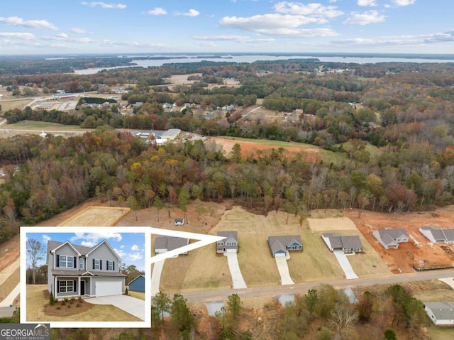 32 Joseph Ln, Hartwell, GA 30643 - aerial view of a nearby body of water and a forest