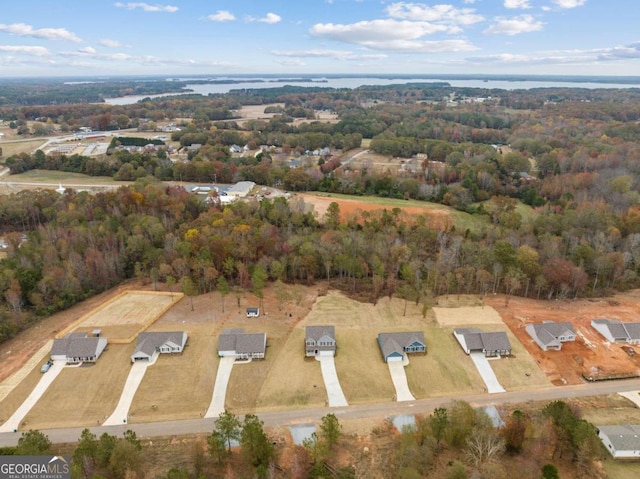 32 Joseph Ln, Hartwell, GA 30643 - aerial view of property's location with a nearby body of water