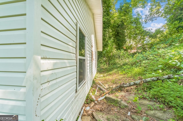 view of side of property