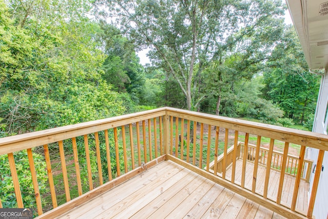 view of deck