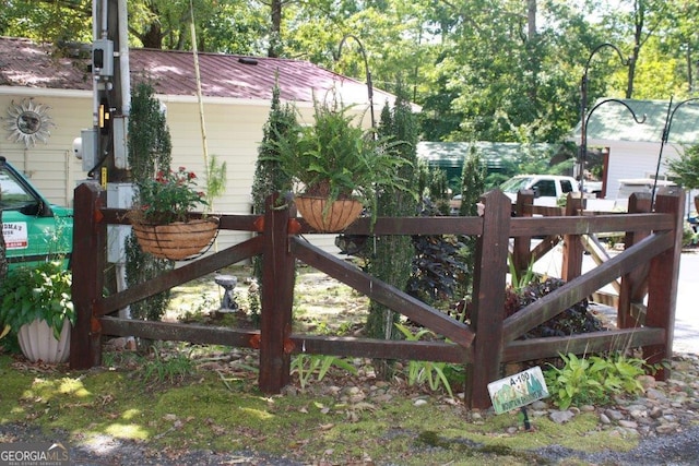 view of gate